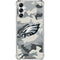 NFL Philadelphia Eagles Camo Galaxy A15 5G Clear Case